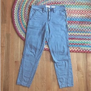 Anthropologie Grey Chino Pants